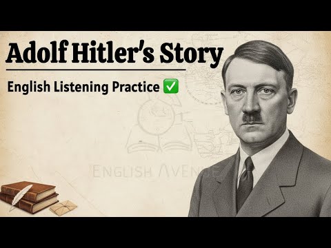 Adolf Hitler’s Story | English Listening Practice ✅ | Graded Reader | Improve English