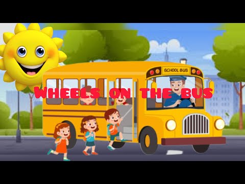 Wheel on the bus|@mastikids-l-t6s nursery rhymes and kids song