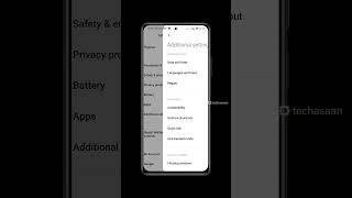 Phone Slow? Use This Hidden Android Setting! ⚡ #techasaan #androidtrick #speedboost #shorts