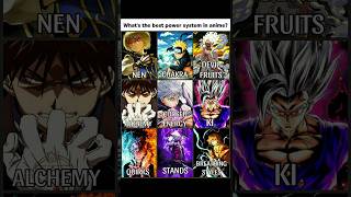 Best Power System in Anime? 🔥⚡🍇 #anime #animememes #dbz
