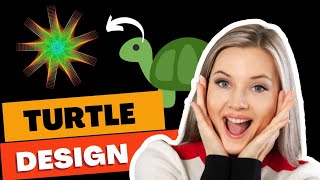 Amazing animation design using turtle in python programming| python programming| #turtledesign