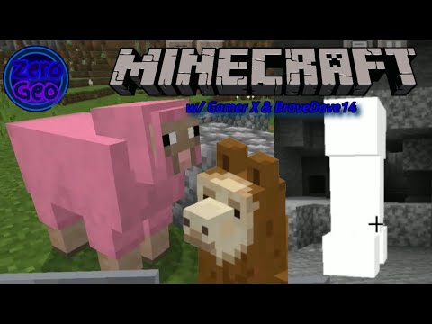 Minecraft Let's Play Ep. 3 | (ft. BraveDave14 Gamer X)