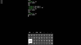 odd even by conditional operator |c language #c programming #apnacollage #sortvideo