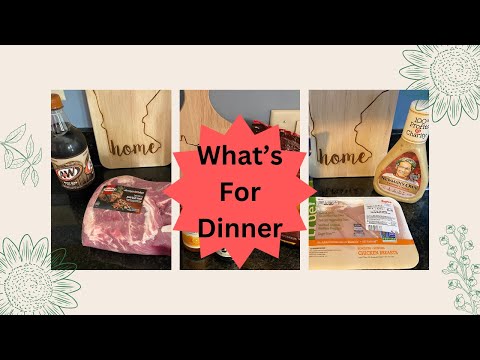 What's for Dinner | Only 3 Ingredients