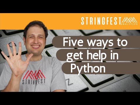 Five ways to get help in Python