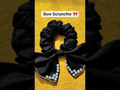 Bow Scrunchie 🎀#hairaccessories #scrunchies #trending #shorts #business #ecommerce #meesho #shopping