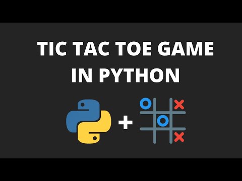 Tic Tac Toe Python Game | Python Project | Programming adventure