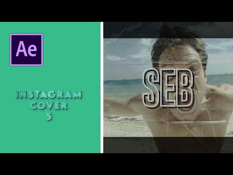 cover for instagram 5 (+ coloring) || after effects