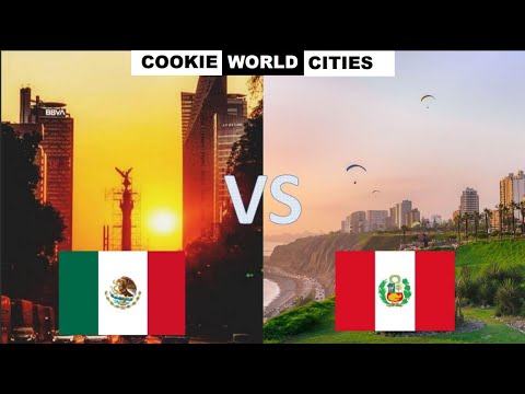 🇲🇽MEXICAN CITIES VS PERUVIAN CITIES🇵🇪(ENG SUB)