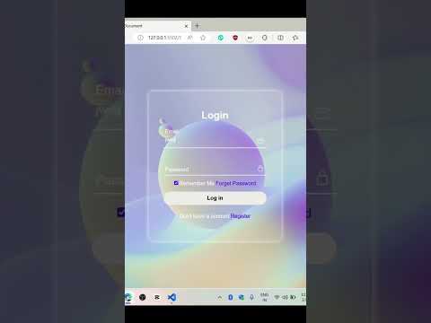 Login Form HTML & CSS Only #html #css #coding #astechmaster