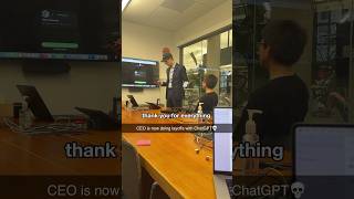 Bro outsourced the layoff to AI ​⁠@leonsilicon  #tech #ai #chatgpt #openai #techcomedy