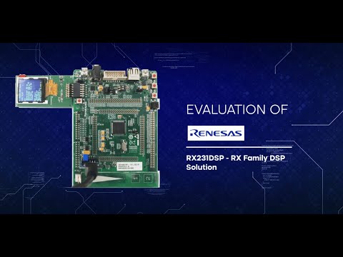 RX231DSP - RX Family DSP