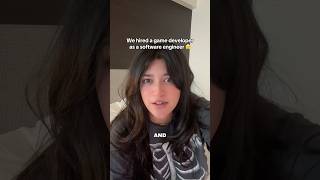 We hired a game developer as a software engineer 🫣