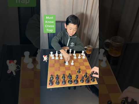 You Must Know this chess trap😀♟️👑 #chessgame #checkmate #chessboard #casino #minecraft