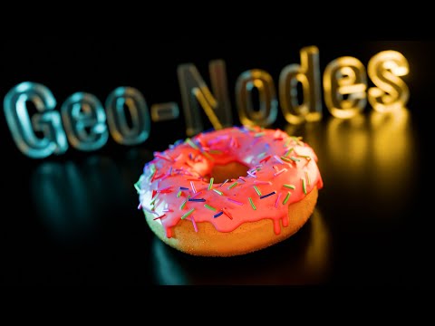 Blender Geometry Nodes for Beginners FULL COURSE