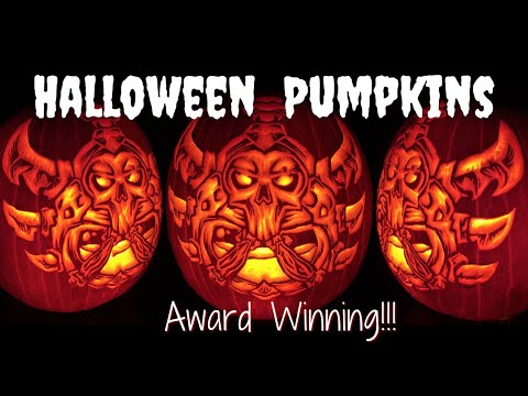 39 Award Winning Carved Pumpkins