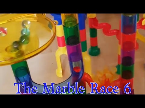 [The Marble Race 6] (Season 1 Episode 6) 10 colorful Marbles