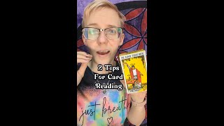 2 great starter tips for reading cards!