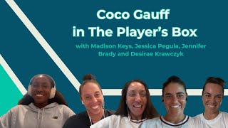 20 | Coco Gauff in The Player’s Box