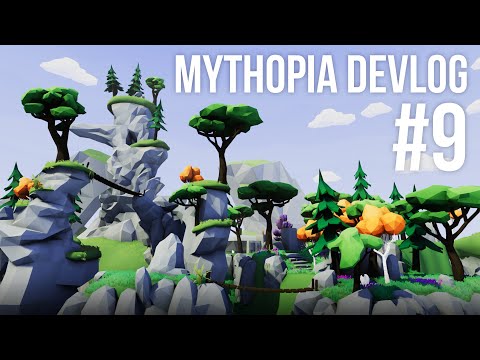 Adding a Parkour Mountain & THICC Sheep to my game :O (Indie Game Devlog)
