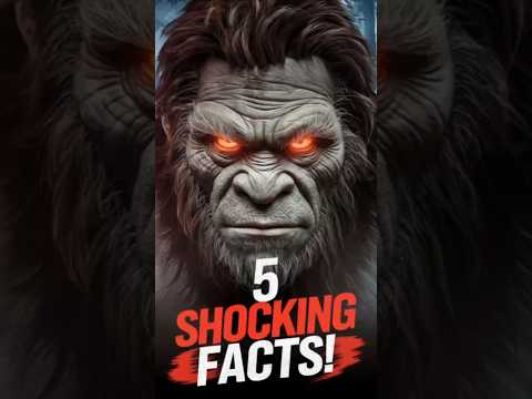 5 Facts About Bigfoot That’ll Shock You! #Bigfoot #Sasquatch