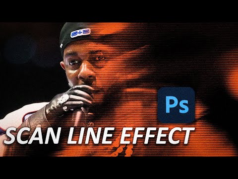 How to Create the Scan Line Effect in Photoshop (2025)