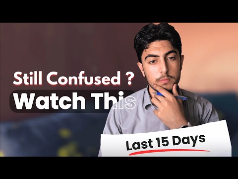 MDCAT Last Days — For Students Studying Alone (You Still Have Time)