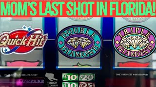 We Stayed! The Last Shot In Hard Rock Hollywood & Pompano Park Florida! Can Mom & I Win Big or What?