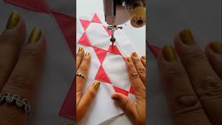 Sewing Tips And Tricks Making A Triangle Pattern With Different Designing In For Winter Season