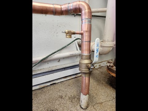 Soldering a 2" ball valve