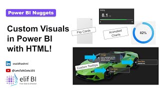 Power BI Custom Visuals with HTML: Build from Scratch Using ChatGPT