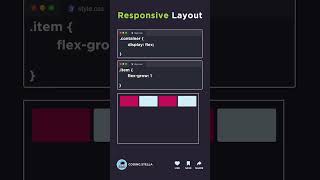 CSS Responsive Layout 🤯 Flex wrap & Flex Grow Explained in Cool way 😁