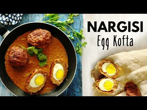 Nargisi Egg Kofta (Urdu Hindi) | Pakistani Koftay Curry Recipe | Scotch Egg