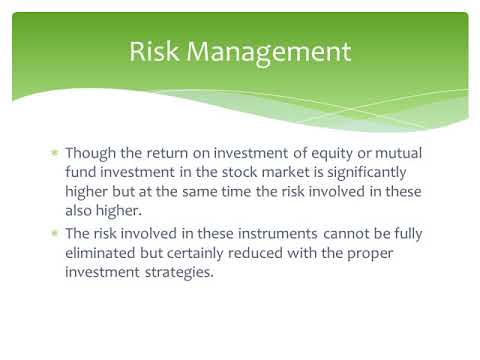 Stock Investment Model – Entry and Exit Strategy