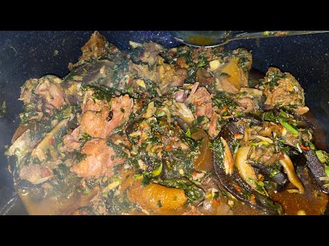 HOW TO MAKE EFO RIRO! Vegetable recipe