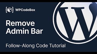Quick Code Tutorial: Remove the WordPress Admin Bar for Non-Admins