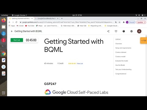 Getting Started with BQML | GSP247