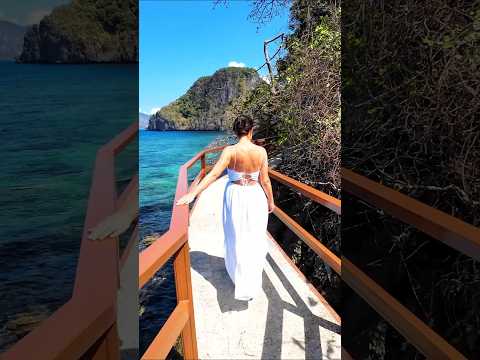Crystal-clear waters, golden sands, and a peaceful haven waiting to be explored🏝️ #ElNido