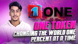 ONE TOKEN - Changing The World ONE Percent At A Time!