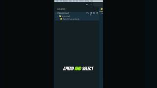 Nest Folders Like a Pro in VS Code! #Shorts #coding #javascript