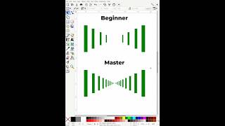 Inkscape Power Tip: Ctrl+Alt+D for AMAZING Repetition! 🚀 #inkscape #shortcut #shorts