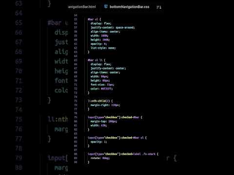 How to make Animated Action Menu #html #css #shorts