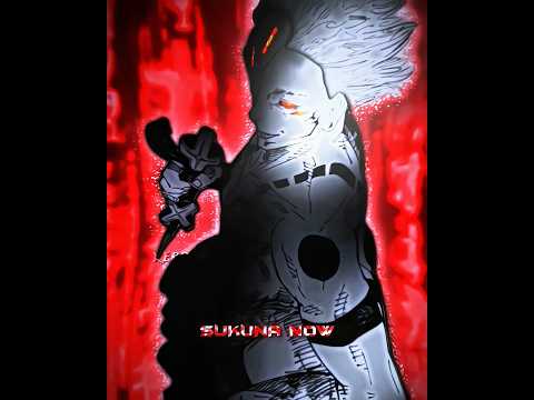 SUKUNA GOING TO MAKE A COMEBACK 🗿. GOJO,YUTA AND SUKUNA . Jujutsu kaisen edit. ib by @FawJan