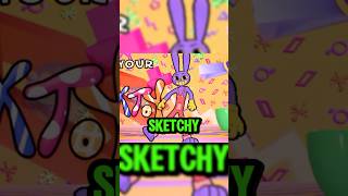 This ANIMATOR Is SKETCHY!! #pomni #jax #jaxtoy #theamazingdigitalcircus #pomnidigitalcircus #ccart