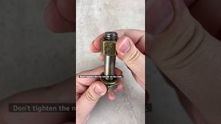 Don’t tighten the nut too much… on Trick Bolt 1 #puzzlesolving