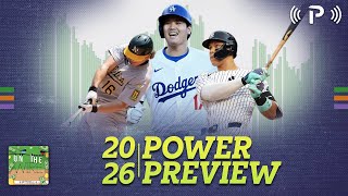 We've Got The Power I 2026 Fantasy Baseball Stat Preview I On The Wire EP 241
