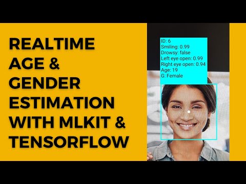 Realtime Age and Gender estimation using MLKit and Tensor Flow Android Studio | Visitor Analysis