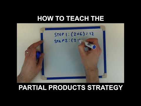 Place Value – Teaching the Partial Products Strategy in KS1/2 Maths