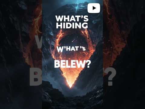 Earth |  What’s Hiding Below the Earth? 🌍🔥. #Earth #viral #facts #trending #shorts