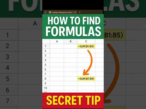 Fix All Formula Mistakes in One Click! #googlesheetstips #exceltips